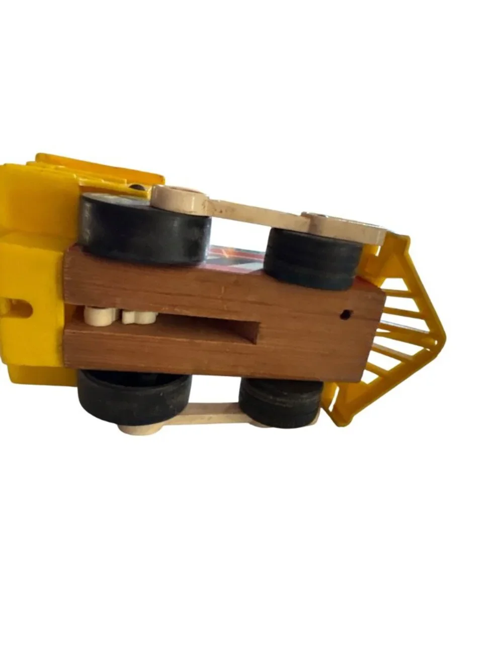 Fisher-Price Toot-Toot Train Engine #643 Vintage 1964 Wooden & Plastic Toy